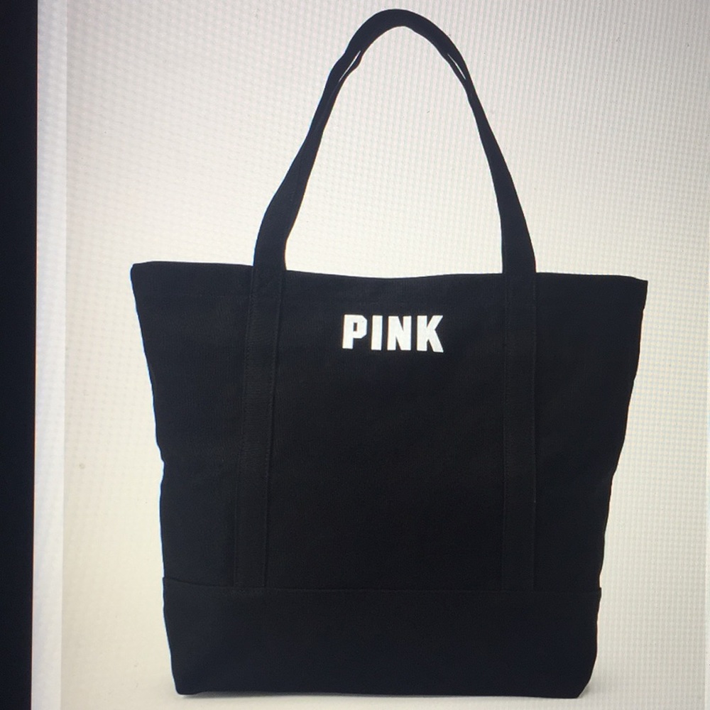 VICTORIA’S SECRET PINK  CANVAS TOTE (NWT)